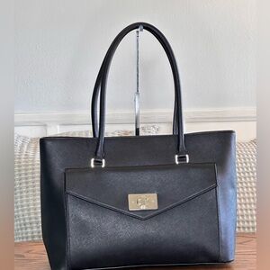 Kate Spade Tote Large Saffiano Leather Post Street Halsey Large Handbag $558